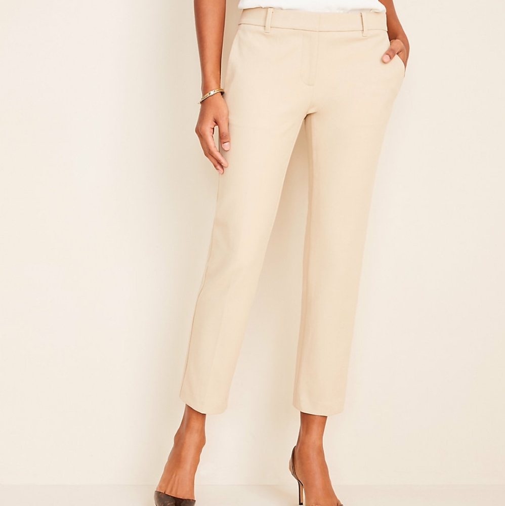 Ann Taylor Devin Fit Tall Ankle Pant